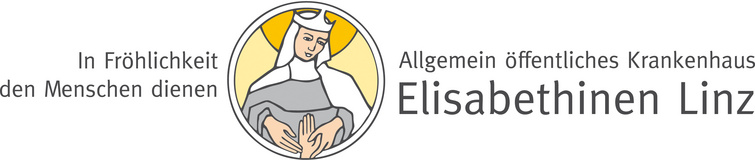 Auf dem Bild sehen Sie das Logo des Krankenhauses der Elisabethinen, Linz